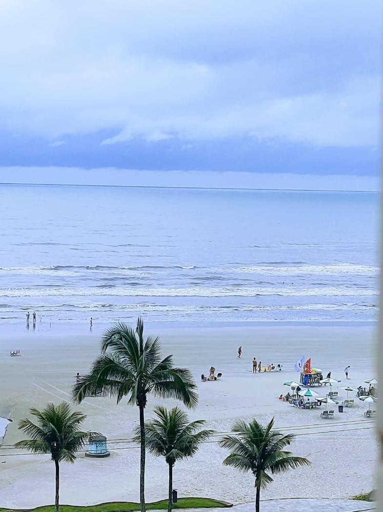 Apto Pe Na Areia Vista Mar Praia Grande Dış mekan fotoğraf